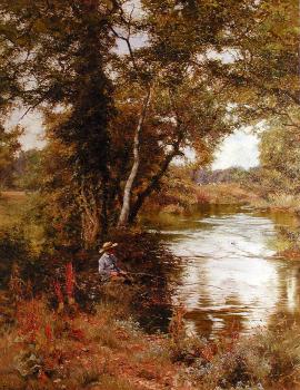 Edward Wilkins Waite : Fishing